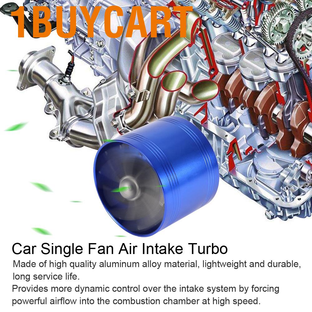 Hệ thống hút gió Turbonator thiết kế quạt đơn tiết kiệm nhiên liệu 64mm cho xe hơi