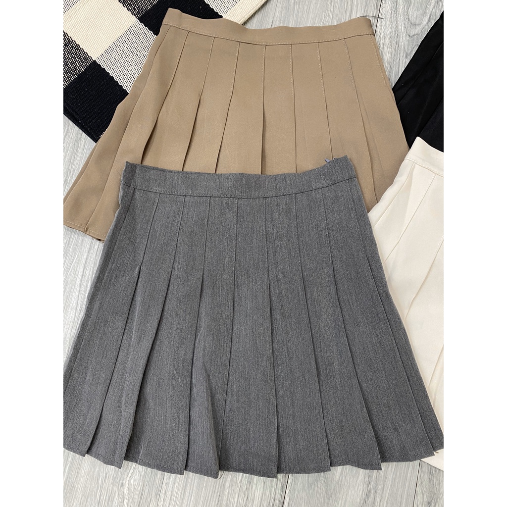 Chân váy xòe xếp ly _ hàng Quảng Châu