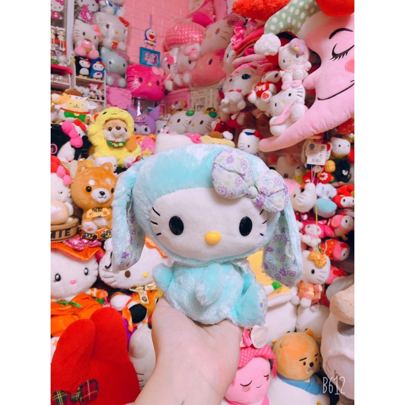 kitty thỏ ngồi nghiêng