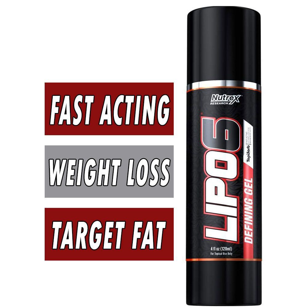 Gel Giảm Mỡ và Săn Chắc Vùng Bụng Nutrex LIPO 6 Defining Gel 120ml