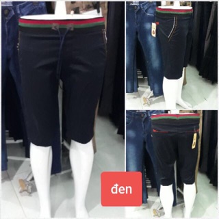 Quần sọt nam kaki lưng thun