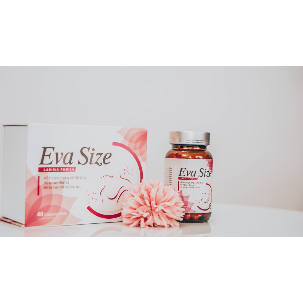 Eva size  Viên uống hỗ trợ tăng vòng 1, đẹp da, mờ nám