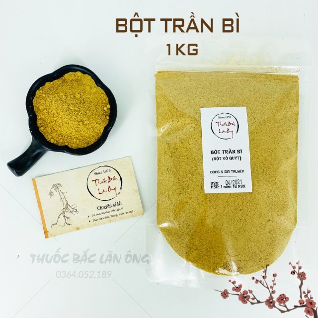 Bột Trần Bì 1kg (Bột Vỏ Quýt)