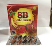 Viên tăng lực nhân sâm 8B With Ginseng  Giúp bồi bổ cơ thể, ăn ngủ ngon, cho người suy nhược, sau bệnh.