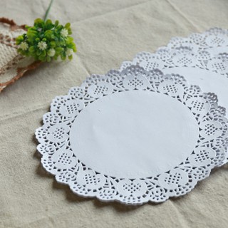 Giấy Lót Bánh Ren Hoa Các Size Khoảng 350 Tờ