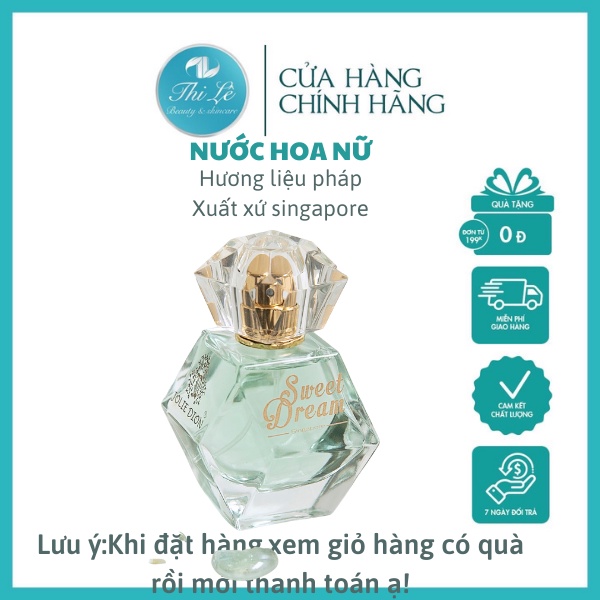 Nước Hoa Singapore Nữ Sweet Dream - Jolie Dion  .