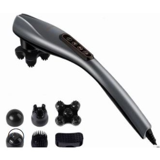 MÁY MASSAGE ĐẤM LƯNG CẦM TAY SẠC PIN KHÔNG DÂY 6 ĐẦU PHIÊN BẢN MỚI, MÁY MÁT XA GIẢM ĐAU MỚI NHẤT 2022