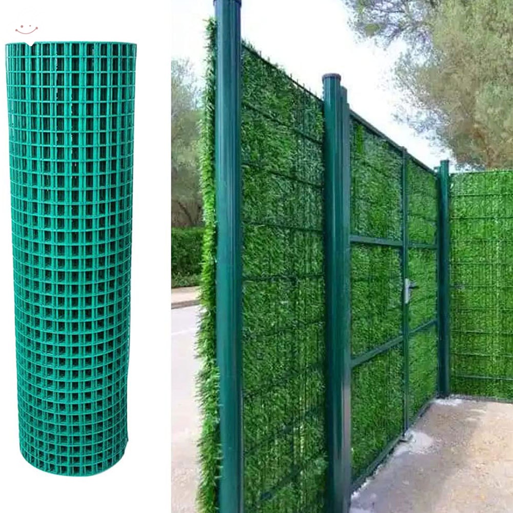 Hàng Rào Lưới Bằng Nhựa Màu Xanh Lá Cây Siêu Bền Chống Chim Phá Hoại