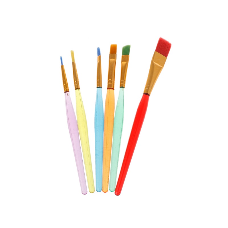 Set 6 Cọ Vẽ Tranh Nghệ Thuật Cho Bé