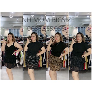 Chân váy bèo tầng bigsize tklinhmom