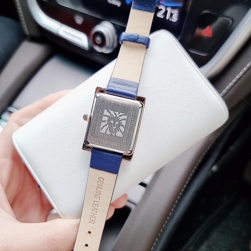 Đồng Hồ Nữ Anne Klein , Size 32 x 21mm, mỏng 8mm, chống nước 30m