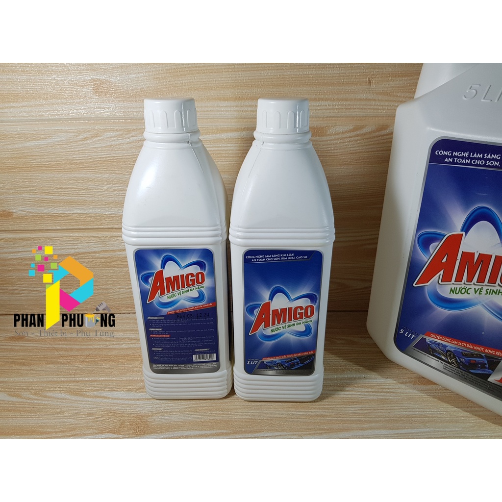 TẨY RỬA DẦU NHỚT/ NƯỚC VỆ SINH ĐA NĂNG AMIGO TẨY DẦU NHỚT 1000ml