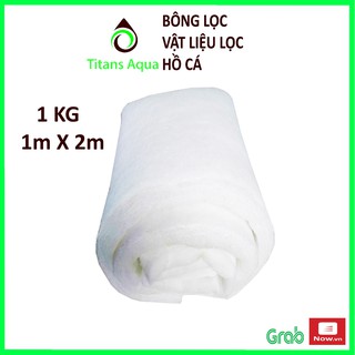 Bông lọc 1kg - 1m x 2m - vật liệu lọc hồ cá