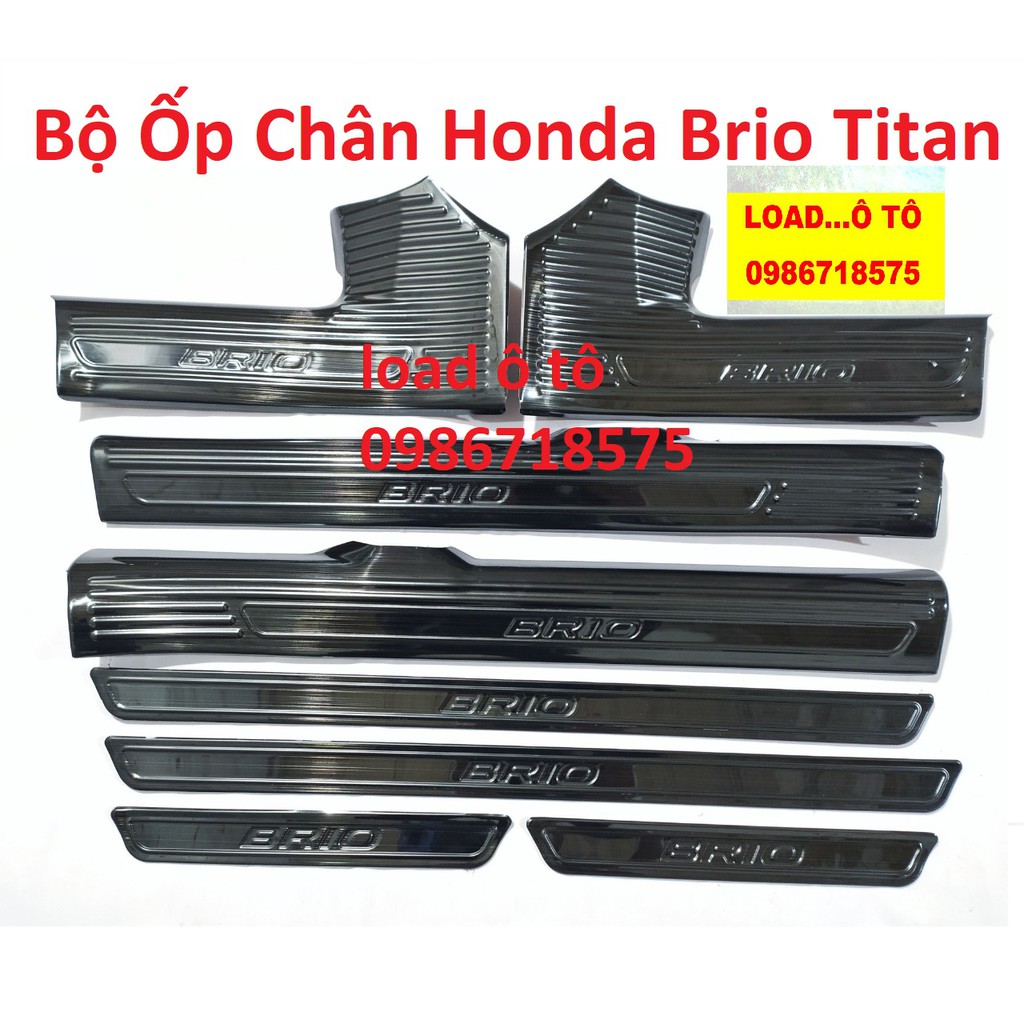 Nẹp bước chân trong ngoài trong ngoài Honda Brio Titan Cao Cấp