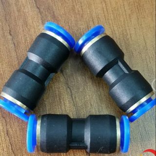Cút Nối thẳng  nhựa  2 đầu dây hơi
