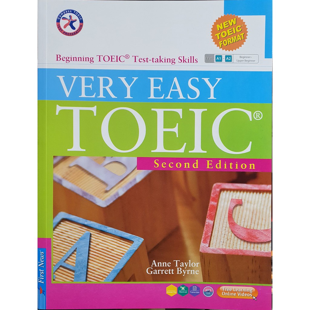 Sách - Very Easy TOEIC - Second Edition (Tái Bản) Tặng Kèm File Nghe