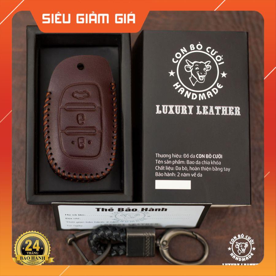 Bao Da Chìa Khóa  Huyndai Tucson,i10,Elantra Da Bò Thật 100%, Bảo Hành 2 Năm, Khắc tên& Số ĐT | BigBuy360 - bigbuy360.vn
