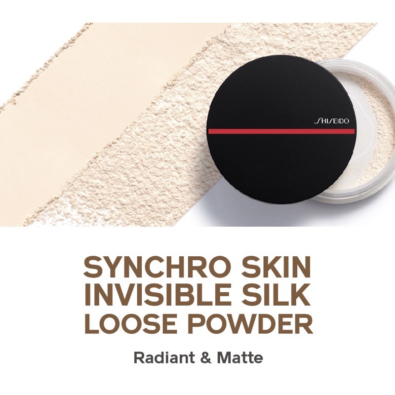 Phấn phủ dạng bột Shiseido Synchro Skin Invisible Silk Loose Powder.