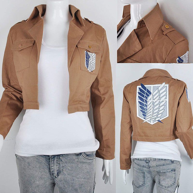Áo Khoác Hóa Trang Nhân Vật attack on titan shingeki no kyojin Cá Tính
