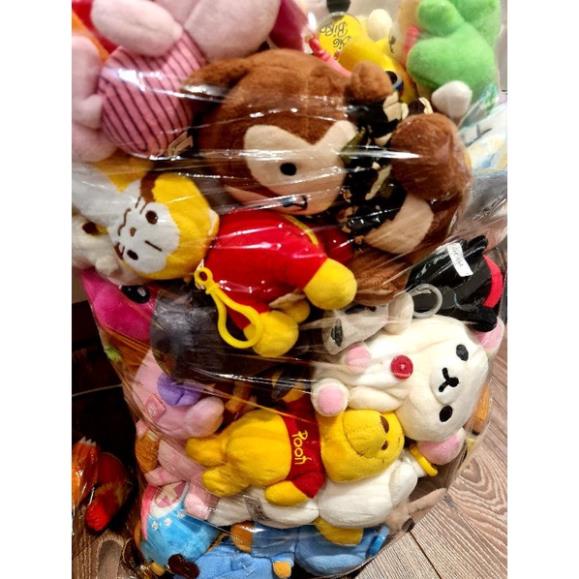 Móc khóa gấu bông 8-15cm mẫu ngẫu nhiên BooBooBear