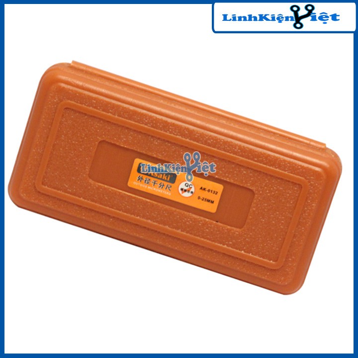 Sản phẩm Panme  Asaki AK-0132 0-25mm