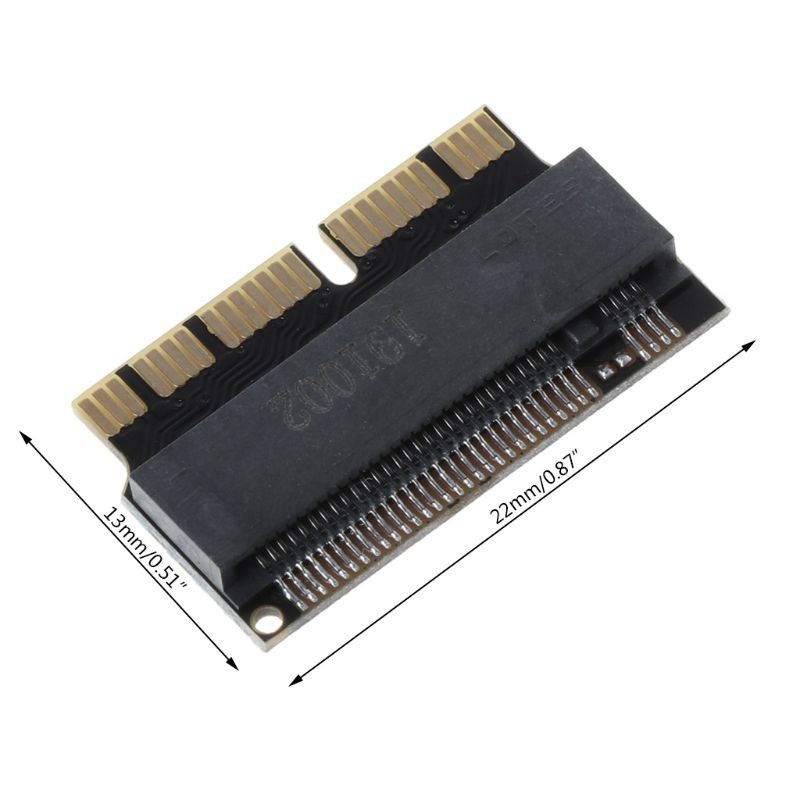 Card chuyển đổi Wond Nvme Pci Express Pcie 2013 2014 2015 sang M.2 Ngff Ssd cho Macbook Air Pro A1398 A1502 A1465 A1466