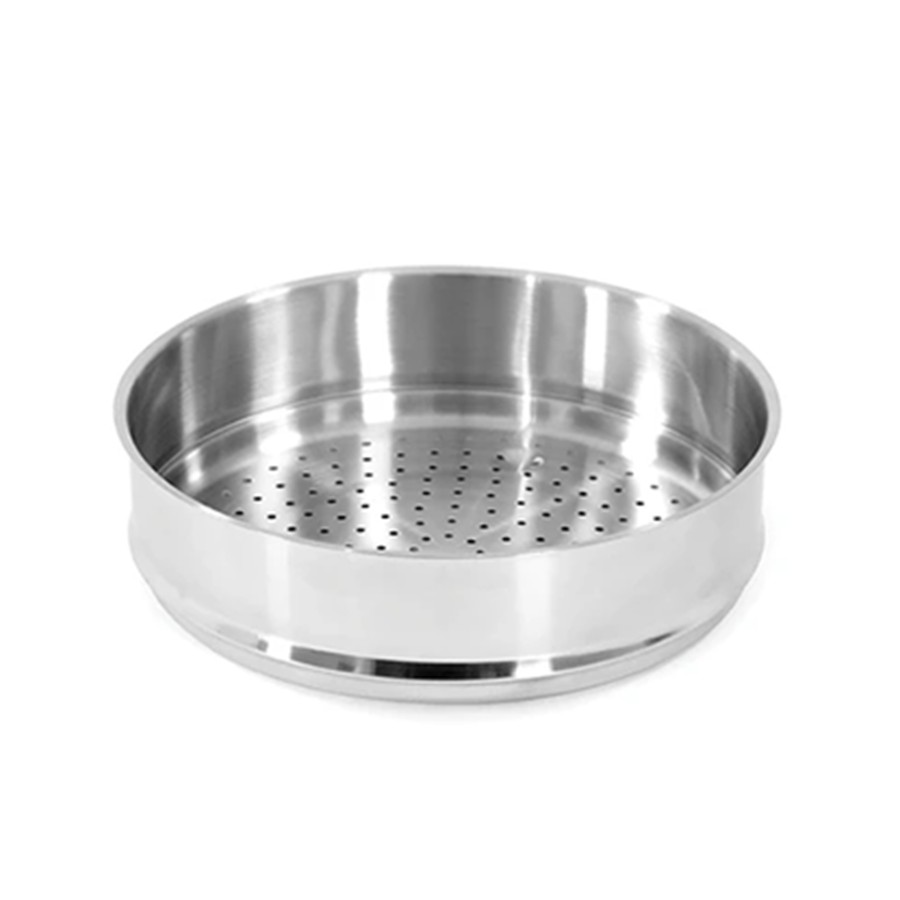 [Hàng chính hãng] Chảo xào iNox Blackcube iMat 28cm kèm xửng hấp