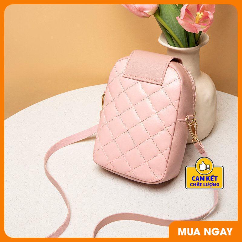 Túi Đeo Chéo Nữ Dễ Thương, Túi Đeo Chéo Mini Đựng Điện Thoại Và Đồ Dùng Cá Nhân Phong Cách Thời Trang Hàn Quốc ST949