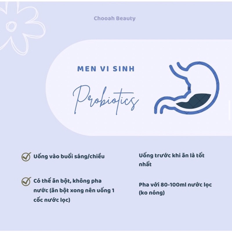 SET SỨC KHOẺ CHOOAH TÁCH LẺ