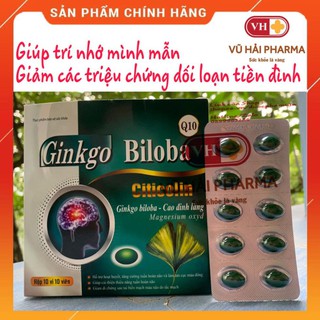 Viên bổ não Ginkgo citicolin .