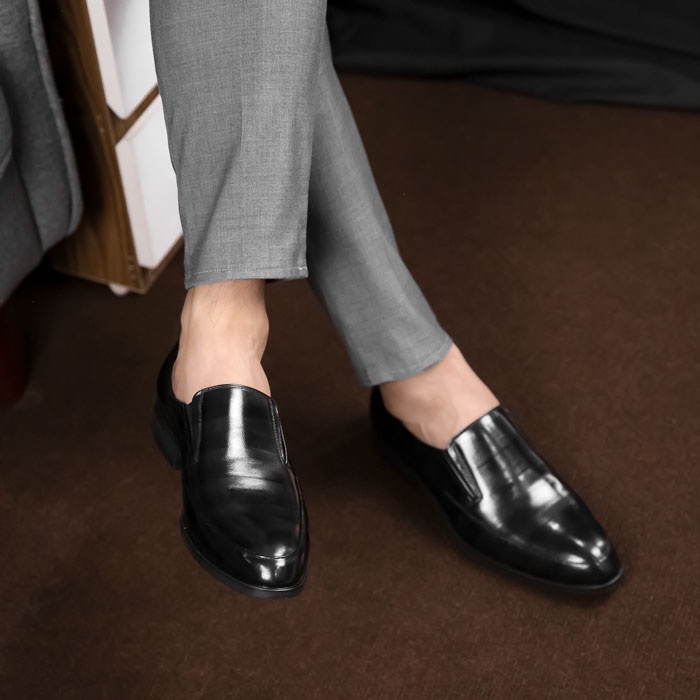 Giày nam đẹp da thật Manzano chống nhăn đẳng cấp M61168