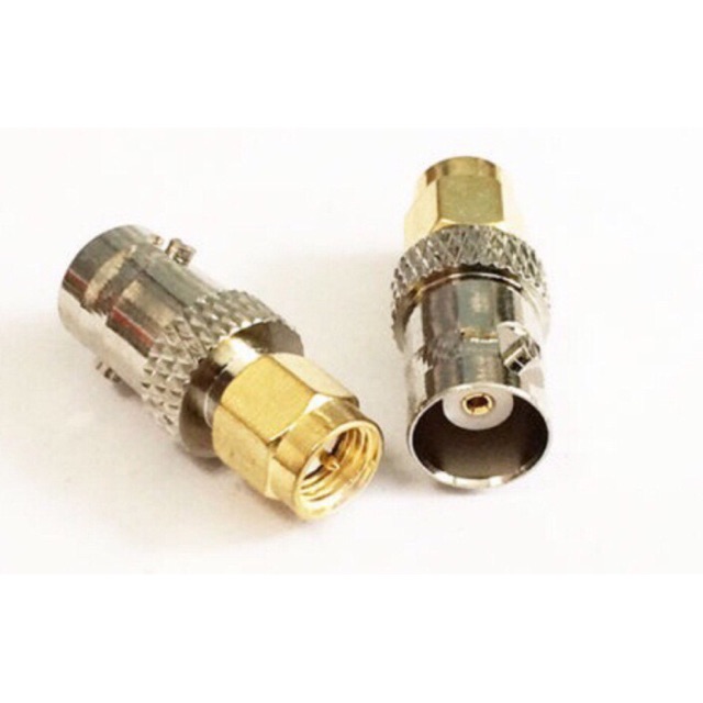 chuyển đổi từ BNC Female sang SMA male(bnc cái - sma đực )