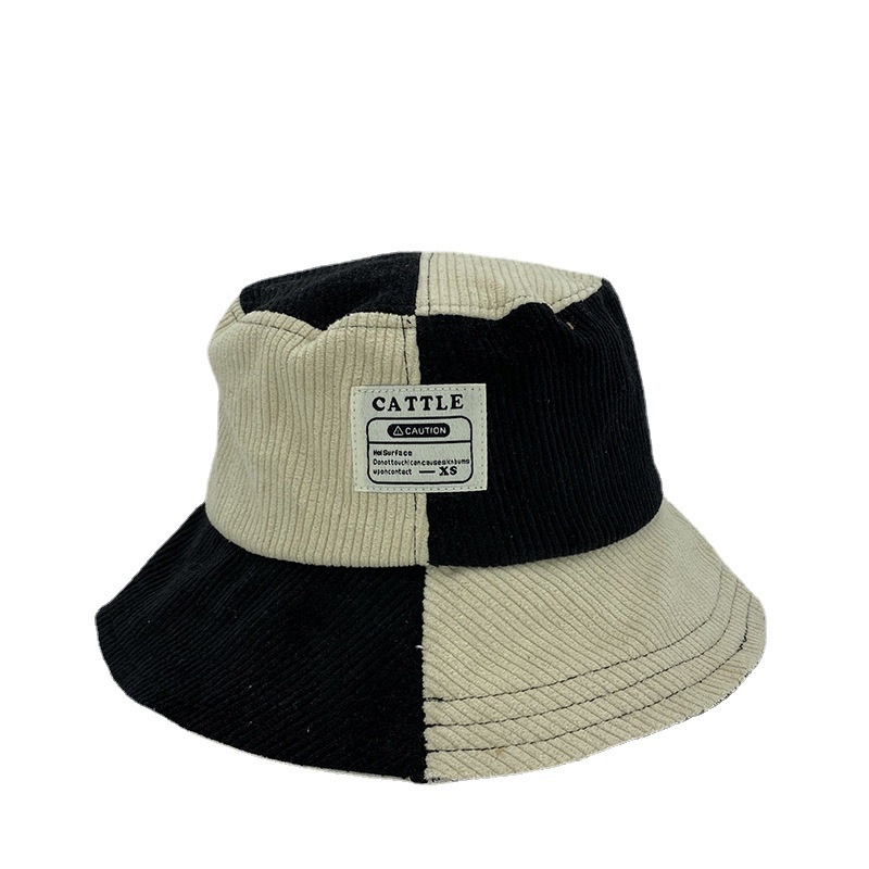 Mũ Bucket LINJW vải cotton thêu họa tiết thời trang nam và nữ cho hoạt động ngoài trời