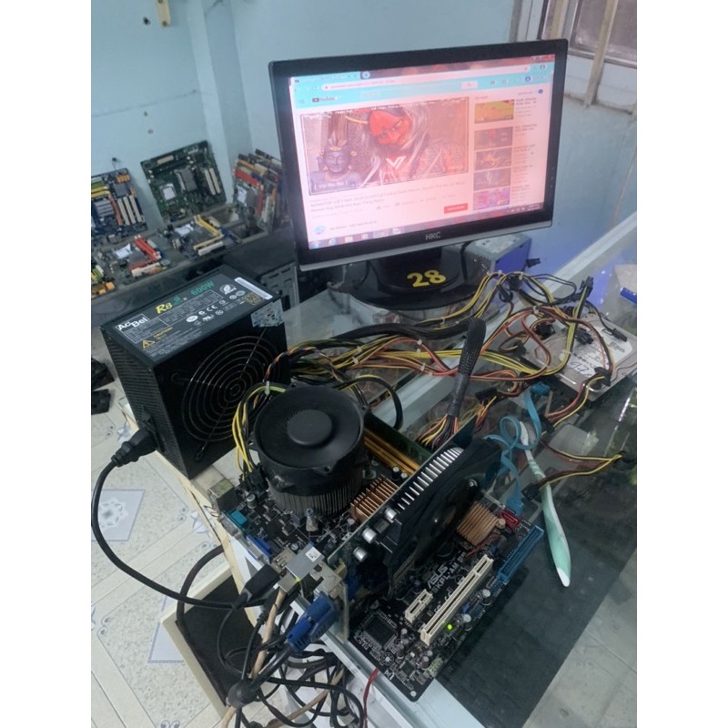 Nguồn AcBel R8II 600W 8OPlus Bronze chính hãng nguyên tem