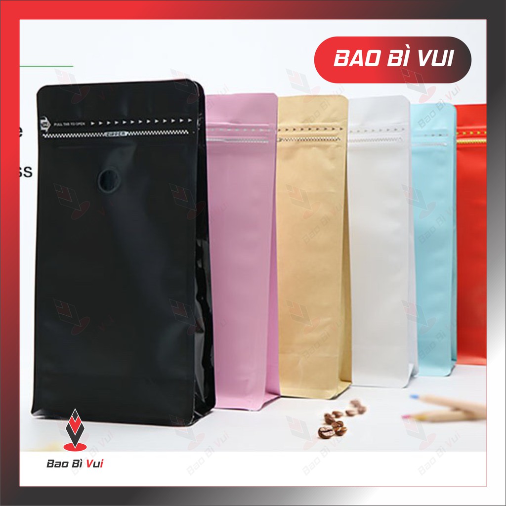 TÚI ZIP XÉ 8 CẠNH _ZIP ĐÁY VUÔNG