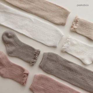Set tất + quần tất Peekaboo