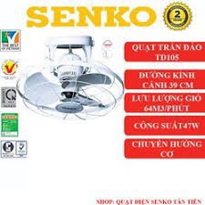 Quạt đảo trần Senko TD105