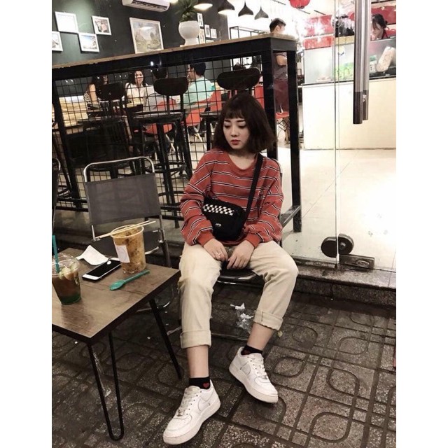 QUẦN BAGGY KAKI SẮN ỐNG SIÊU HOT