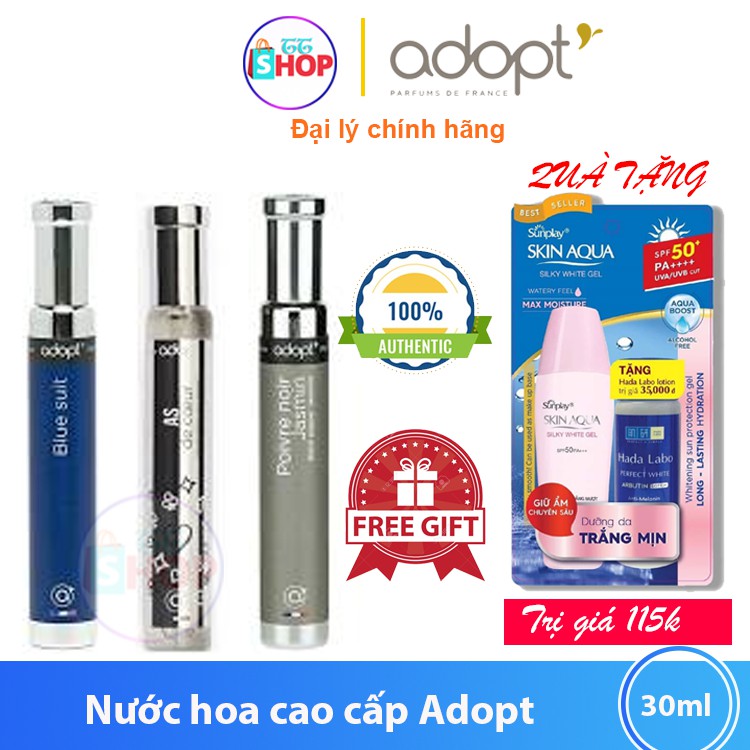 [CHÍNH HÃNG TỪ PHÁP] Nước hoa nam Adopt chính hãng pháp nước hoa TTShop