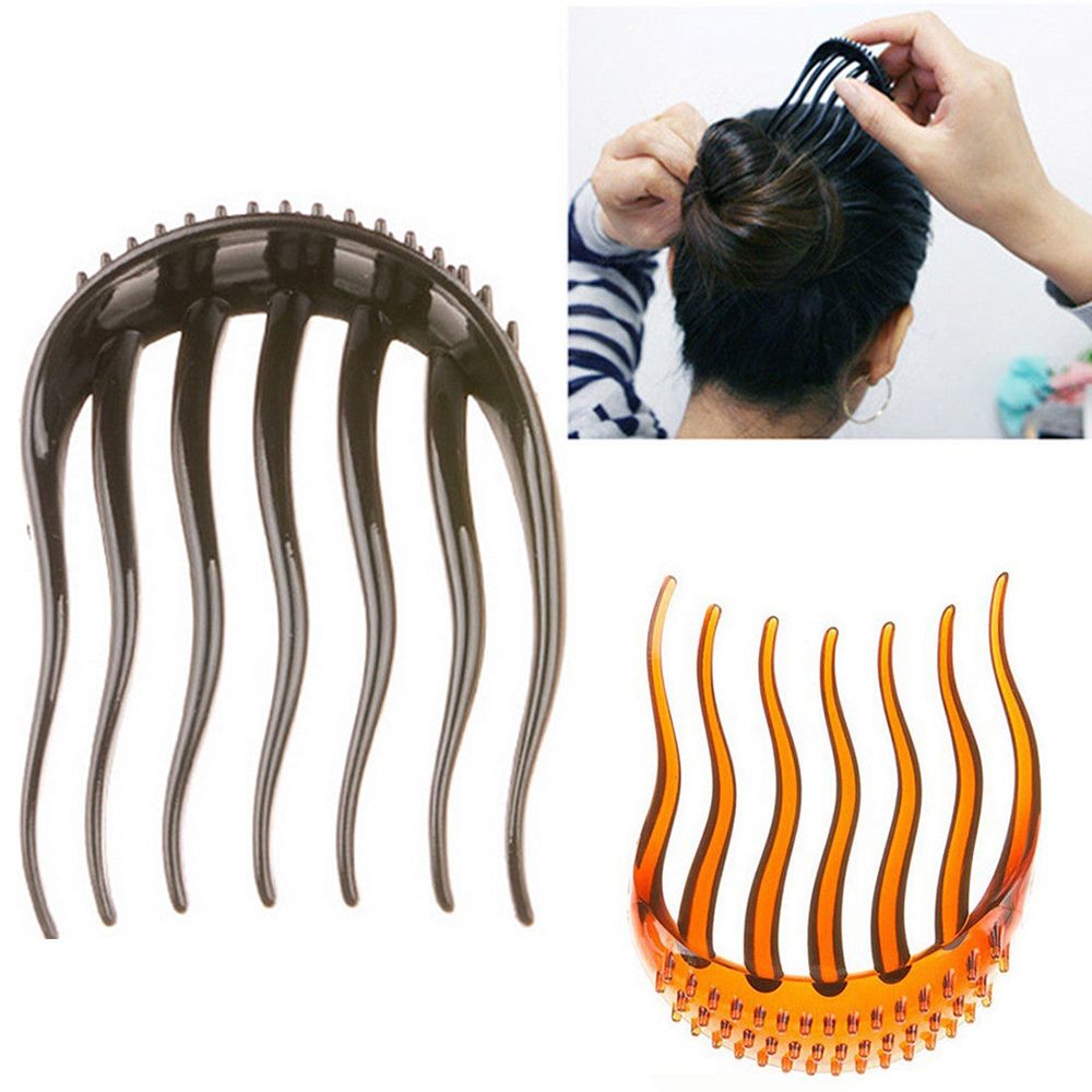 ERICH 1pc Comb Tips Volume Inserts Ponytail Hair Clip New Durable Practical Hot Sale Bumpits Bouffant/Multicolor