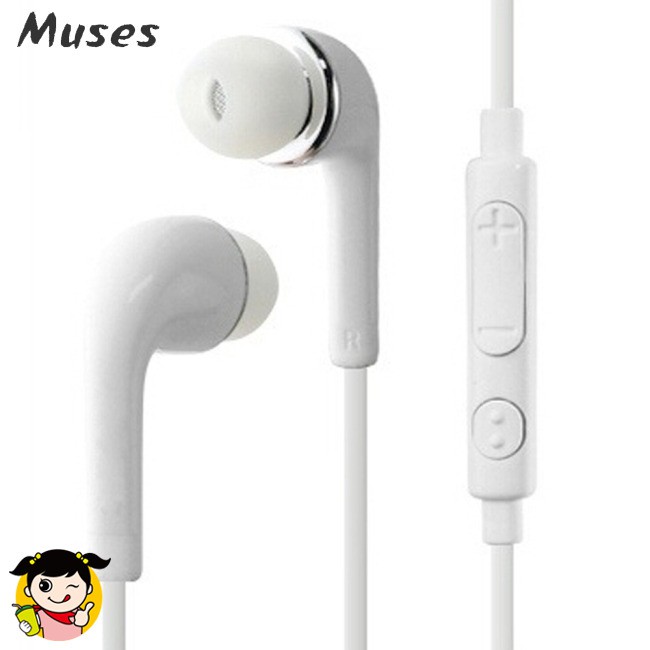 Tai Nghe Nhét Tai Jack 3.5mm Âm Thanh Hifi Có Micro Cho Samsung Htc Xiaomi Huawei