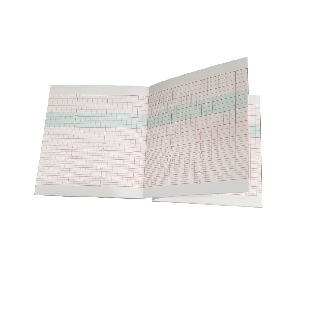 Giấy monitor sản khoa Goldway UT-3000A Edan MFM-800 sọc đỏ 112x100x150