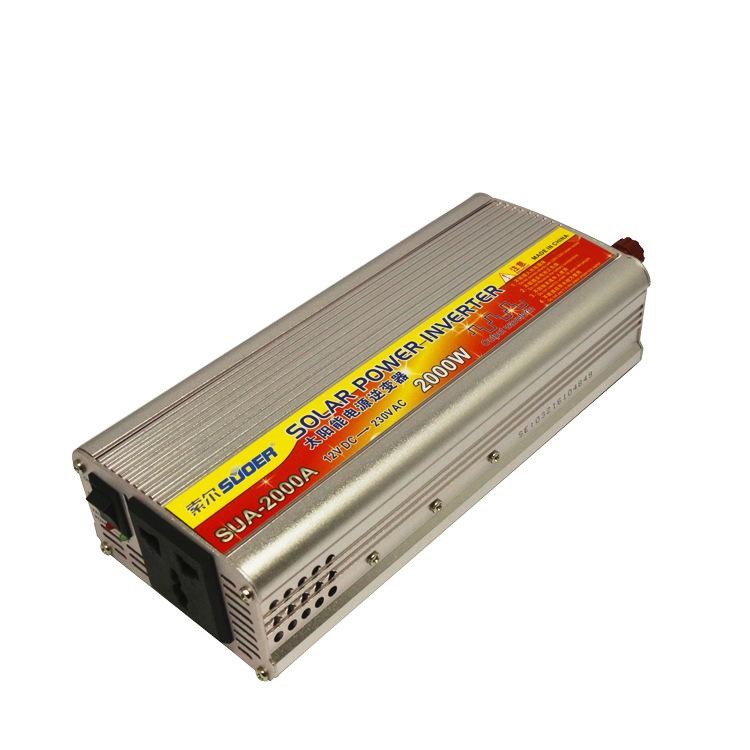 MÁY KICH ĐIỆN 12V LÊN 220V INVERTER 2000W SUOER SUA-2000A