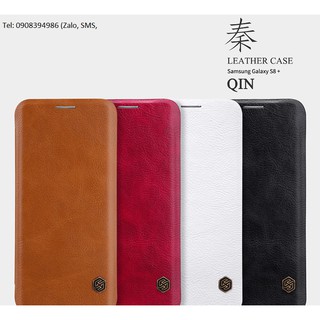 Bao da galaxy s8 plus nillkin qin da mềm