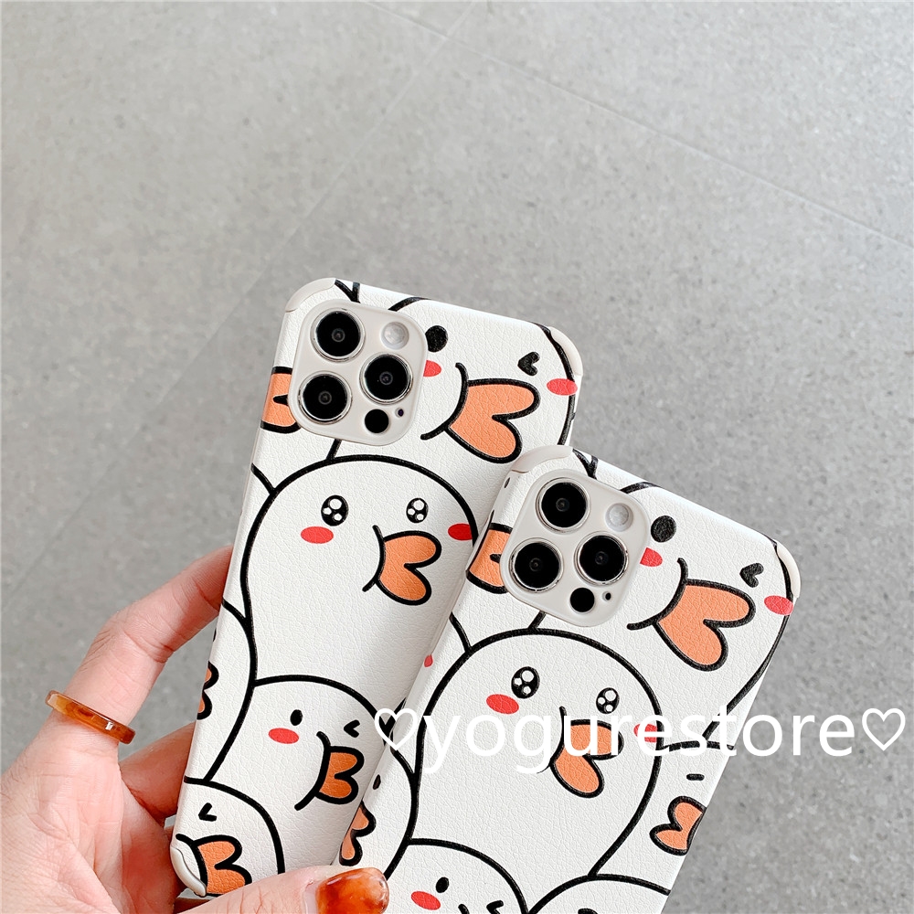 Fashion Skin Cartoons Duck Face Cute Protection Soft Phone Case Cover for Vivo V20Pro Y12S Y20 Y20I Y20S Y70S X50 Y50 Y30 Y19 S1Pro S1 Z1Pro Y17 Y15 Y12 Y11 V15 V11I V9 Y85 Y91C