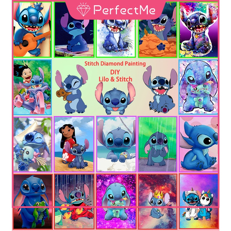 Bộ tranh đính đá họa tiết hoạt hình độc đáo trang trí nhà cửa 30