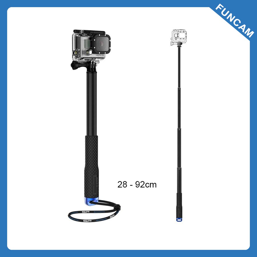 Gậy selffie cho Gopro, Sjcam, Eken, Insta360, Amkov...