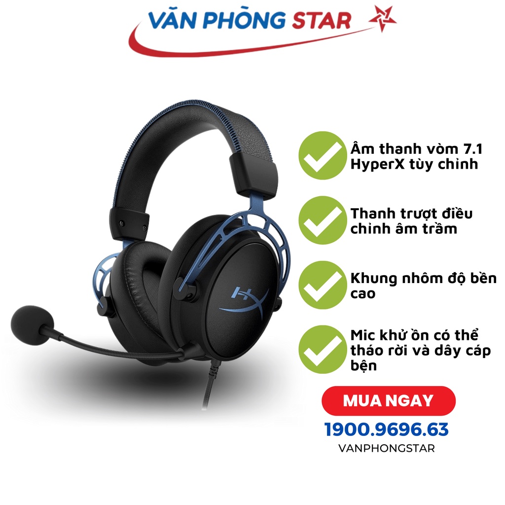 Tai nghe HP HyperX Cloud Alpha S