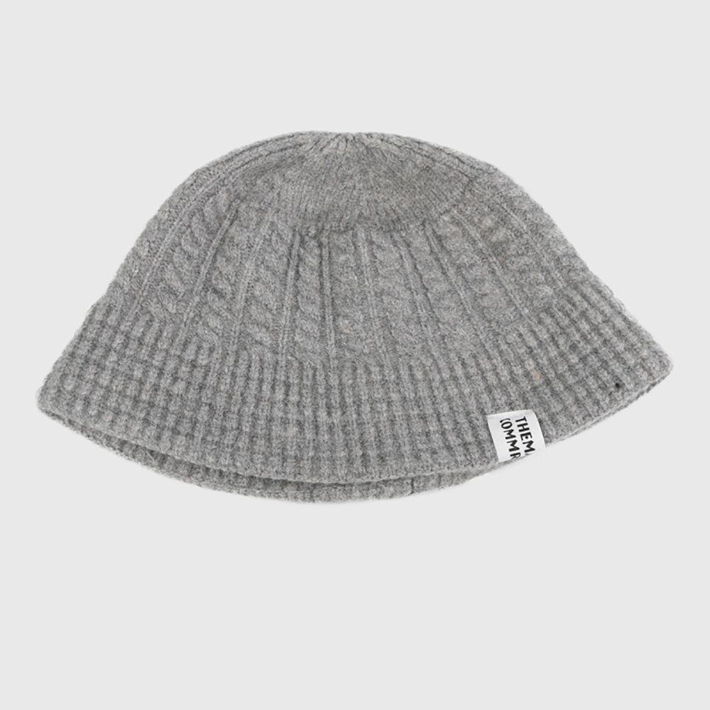TWINKLE Mũ Len Beanie Màu Sắc Nhã Nhặn Thời Trang