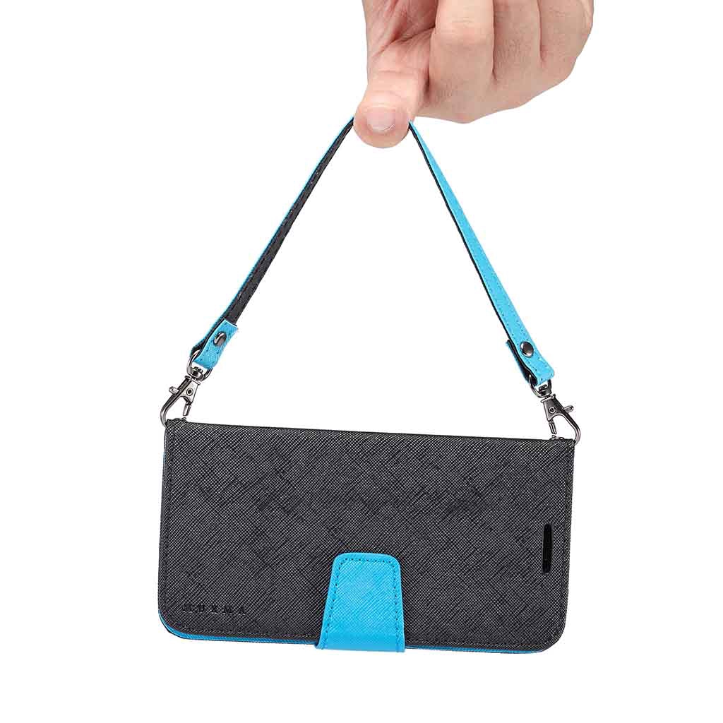 Bao da điện thoại kèm dây đeo thời trang cho iPhone 6 6S 6Plus 6Splus 7 8 7Plus 8Plus X XS XR XSM 11 11Pro 11Promax | BigBuy360 - bigbuy360.vn